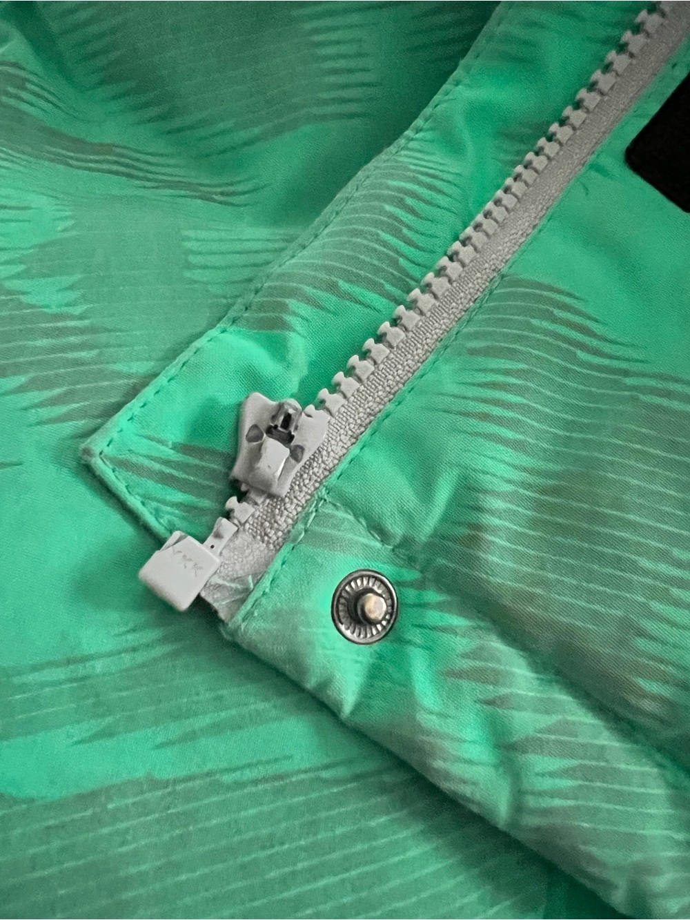 Teal Jacket and Grey Snow Bibs Set - Picture 3 of 3
